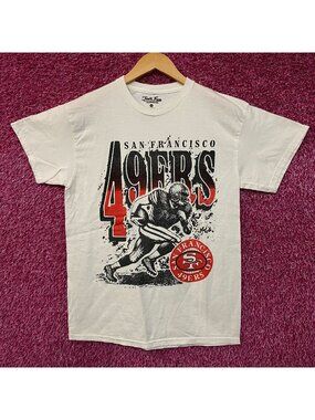 Junk Food Clothing NFL San Francisco 49ers Rushing Flea Market T-Shirt Small